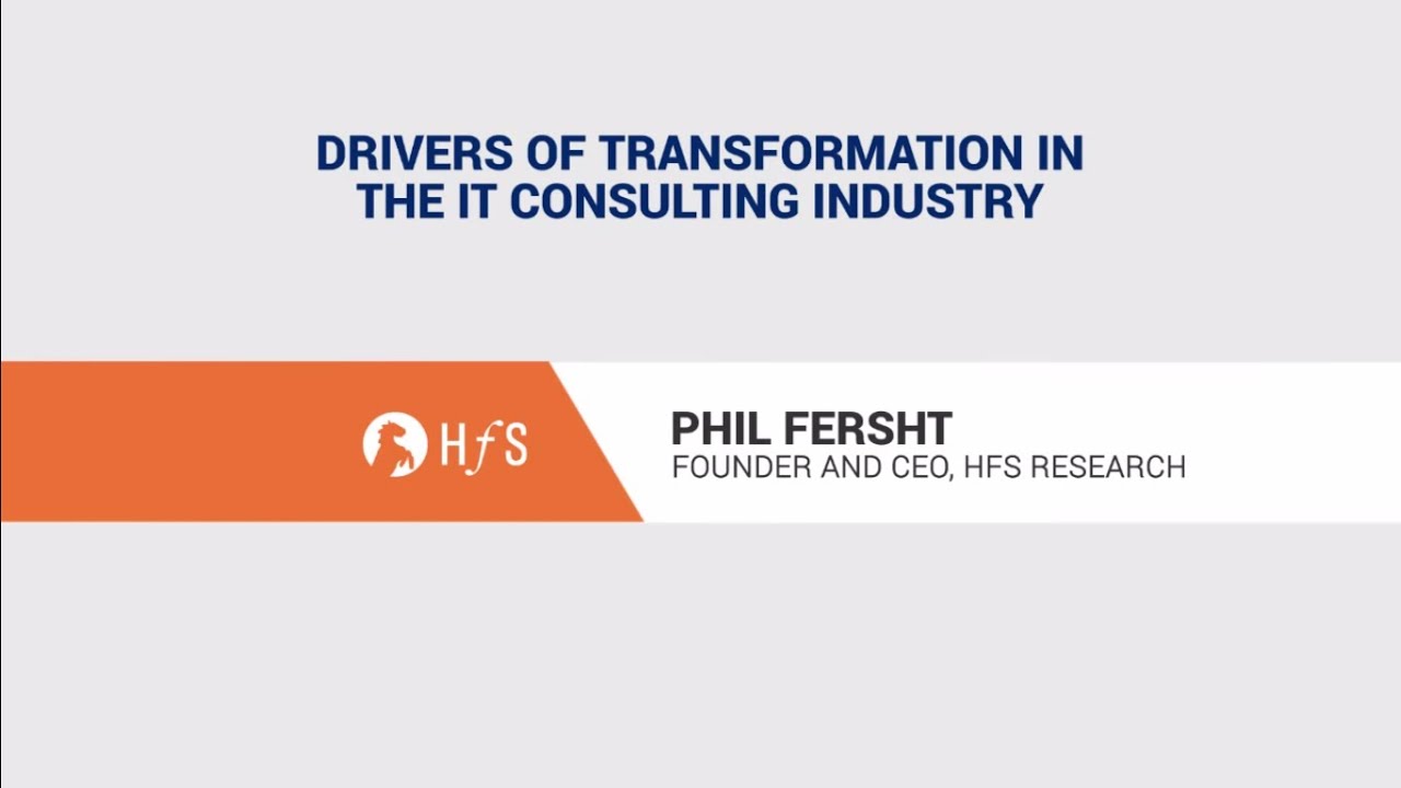 Drivers of Transformation in the IT Consulting Industry