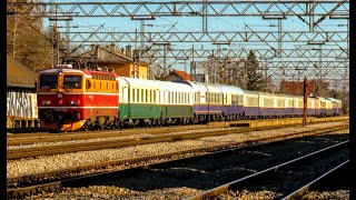 Advent trains from Hungary to Zagreb Advent, Croatia. Mađarski vlakovi dolaze na Advent u Zagreb.
