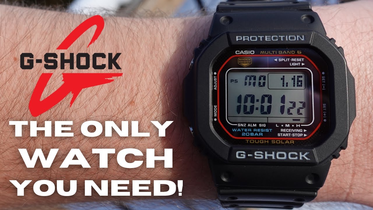 The only watch you need.. Well, Kind of! G-Shock GW-M5610U Review - YouTube