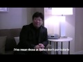 Toshihiro kawamoto cowboy bebop character designer interview  ax 2010 press junket