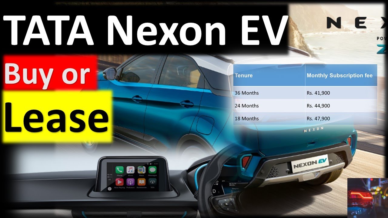 tata nexon ev subscription rent a brand new car here are the details youtube new cars tata car