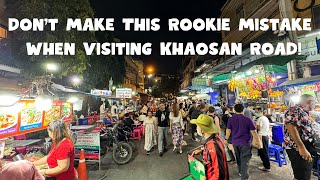 Khaosan Road, Bangkok...OR IS IT? (4K)