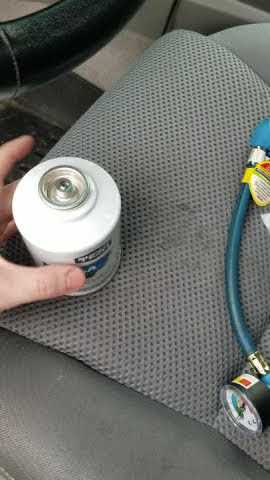 How To Recharge Your Vehicle's AC #shorts