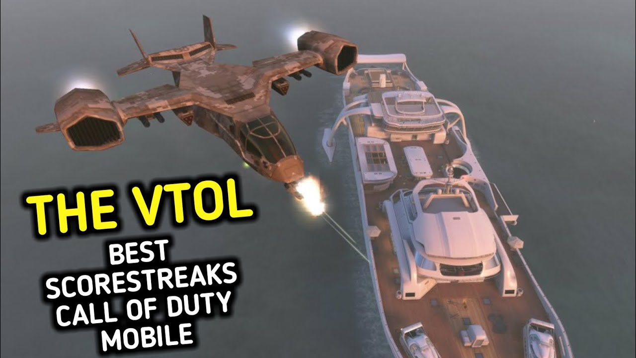 What is Scorestreaks in cod mobile? | Best Scorestreaks VTOL Guide | cod  mobile Hindi Gameplay - 