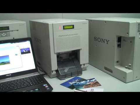 SONY UP-DR150 Digital Photo Printer test