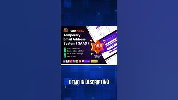 Launch Your Own Temp Mail SaaS in Minutes! 💻 #TrashMails #shorts