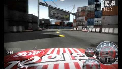 NFS Shift: ISRC race at Tokyo Circuit with Chevy Camaro SS in 1:59.890min