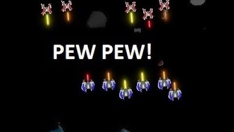 Space Arena 2D Game - Minion AI - Projectile Weapons - Exchanging Fire