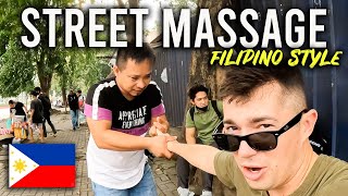 THIS HAPPENS during a $3 street massage in Manila 🇵🇭