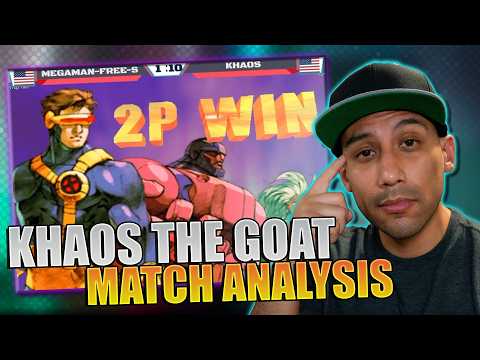 MvC2: Match Analysis | Khaos vs Megaman DS 7.10.26