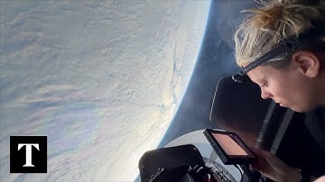 SpaceX crew shares first-ever view of Antarctica from polar space flight