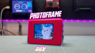 I Built a Smart Photo Frame with ESP32-S3 (Full Firmware + Web UI)