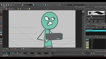 Toon Boom Harmony Stick Figure Animation w.i.p