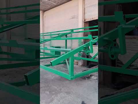 عربة ألواح طاقة شمسية متحركة