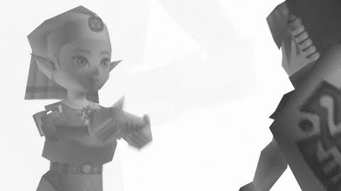 Zelda teaches Link Song of time (N64)