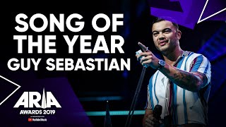 Video thumbnail of "Guy Sebastian wins Song of the Year for Choir | 2019 ARIA Awards"