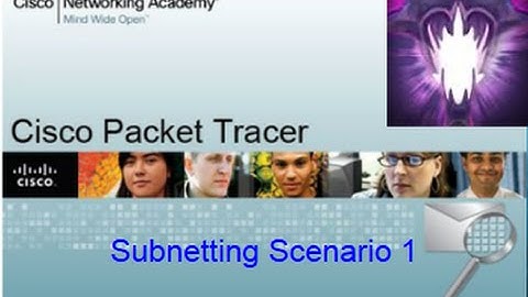 Packet Tracer Tutorials | 8.1.4.7 Subnetting Scenario 1