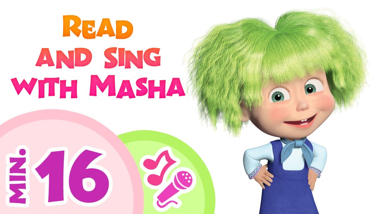 Masha And The Bear 🐻 📚read And Sing🎤 With Masha 👱‍♀️ Collection 2