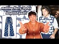Making HARRY STYLES Inspired Pants