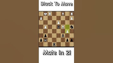 Mate in 2! (55) Can you Solve it? Chess Puzzle
