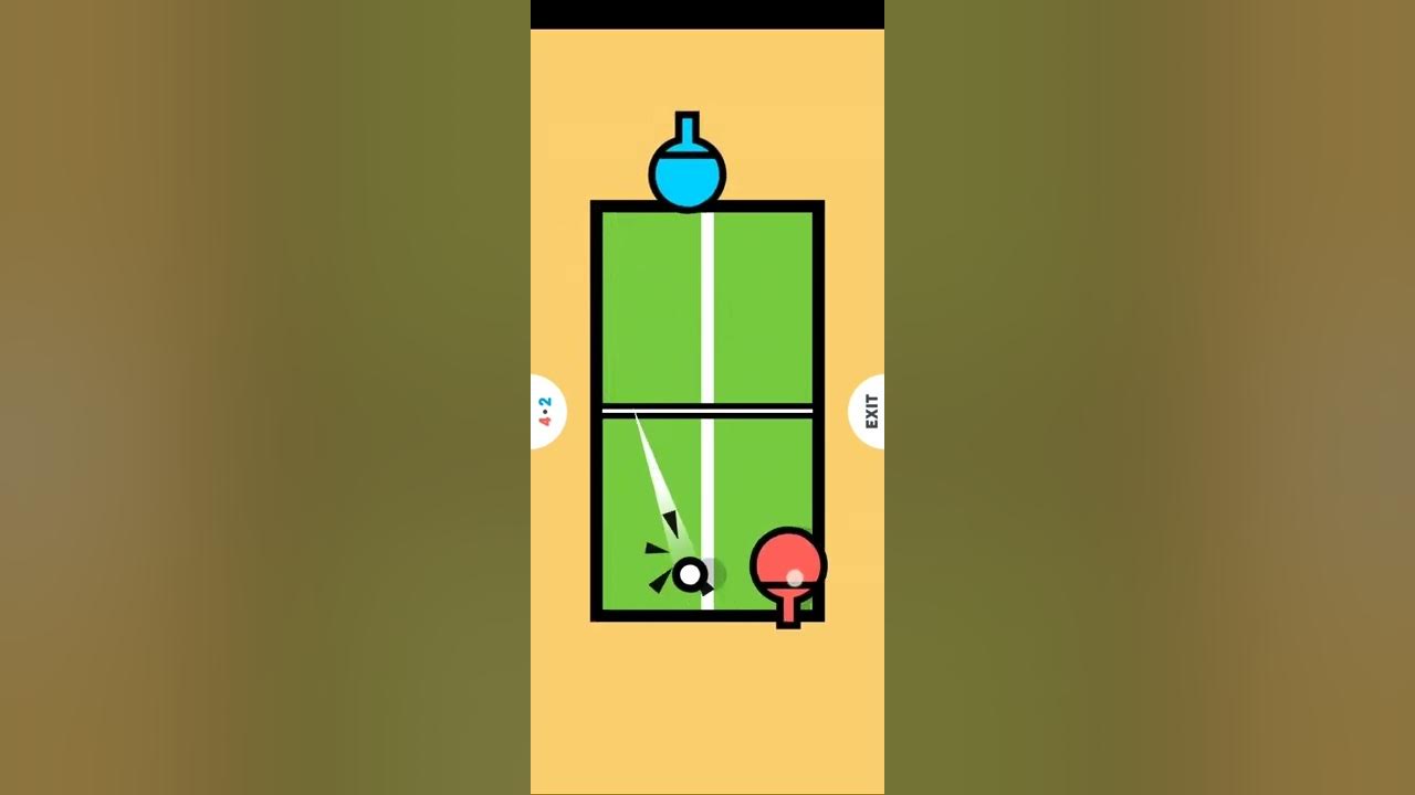 Ping Pong Game 2 Player Games Like and Subscribe YouTube