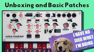 Volca Modular Unboxing + Basic Patches