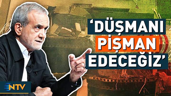 İran Cumhurbaşkanı Pezeşkiyan, Halka Çağrıda Bulundu: 'Yanımızda Olun' | NTV