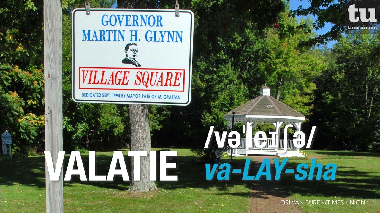 How to say Valatie, New York, like a local YouTube
