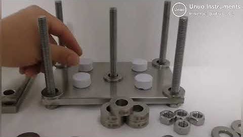 ASTM D395 Compression Set Fixture | Compression Set Test Fixture -Unuo Instruments