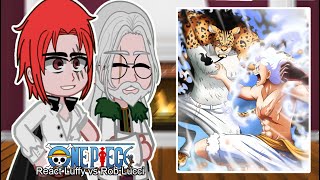 One Piece React to Luffy Gear 5 vs Rob Lucci | Gacha React | One Piece | Tiktok - (Part 2)