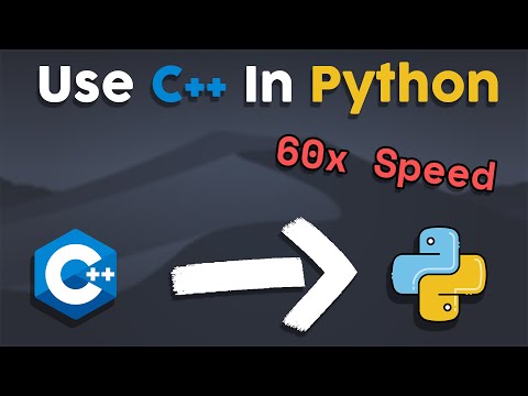 Using C++ in Python (60x Speed) 😨