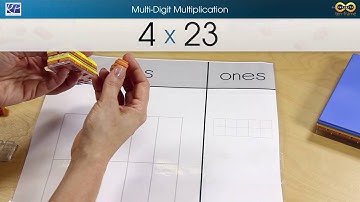Multi Digit Multiplication - KP Mathematics ten-frame tile videos