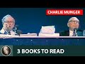 Charlie munger 3 books that you must read