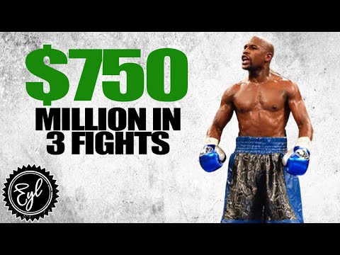 Video: Floyd Mayweather dělá 40 milionů dolarů za jednu noc