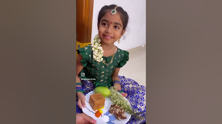 Ugadi celebrations💐🍃🥭🌼 #mahishivan #harini #princessharini #ugadi #family #celebrations