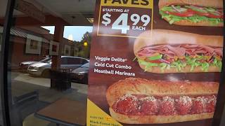 Обжор Subway Сэндвич с Фрикадельками и Соусом Маринара Америка 2018
