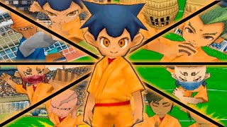 Manyuuji Cloister Divinity All Hissatsu Techniques Inazuma Eleven Ds