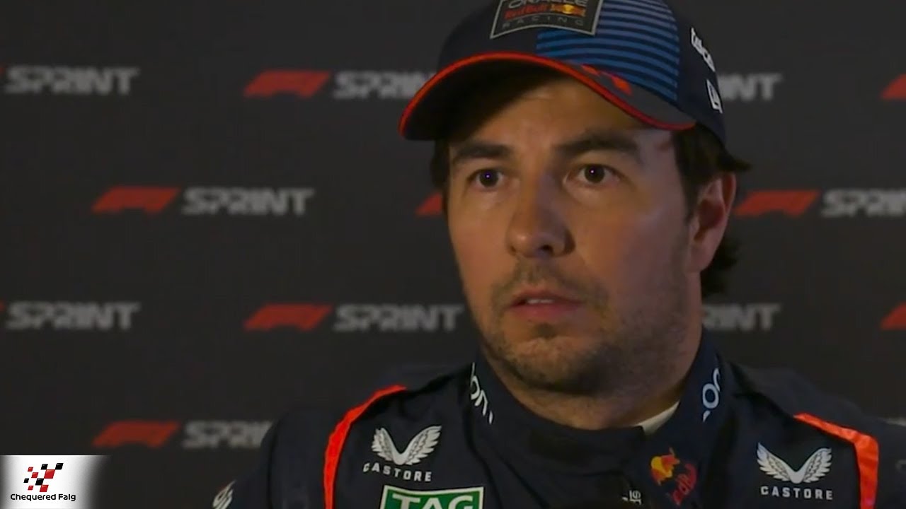 Sergio Perez:A couple of tenths fighting over track | Post Sprint ...