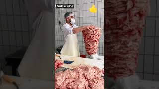 طريقه عمل سيخ شاورما اللحم