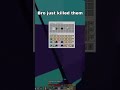 Bro just killed them #minecraft #matixs #memes #minecraftmemes