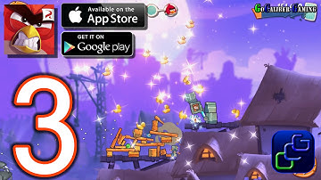 ANGRY BIRDS 2 Android iOS Walkthrough - Part 3 - Pig City: New Pork City: Stages 15-21