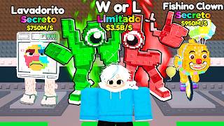 PEGUEI TODOS OS BRAINROTS EXCLUSIVOS EM APENAS 24 HORAS! (ROUBE UM BRAINROT)