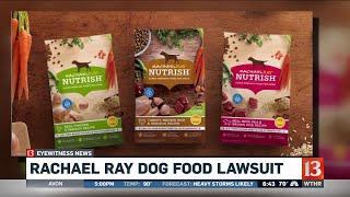 Rachael ray's dog food company is facing a $5 million lawsuit,
claiming the put chemical used in weed killer inside their food.