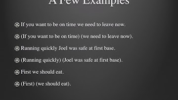 Missing Comma After Introductory Element