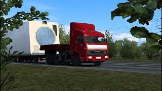 Euro Truck Simulator 2 Тамбов(RU) в Энгельс(RU) Аэродромный тягач 5 050 кг