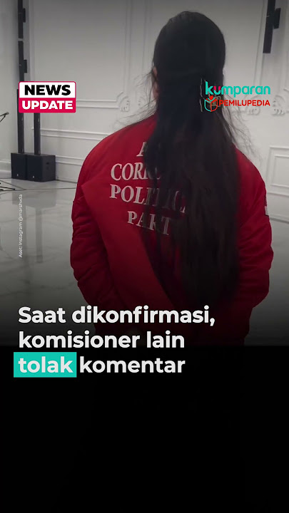 Heboh Caleg PSI Beri Surprise Ketua KPU RI saat Rapat Pleno