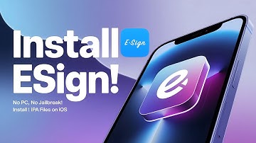 Updated Esign method for iOS | Install IPA Files on iPhone & iPad without PC or Jailbreak no Revoke
