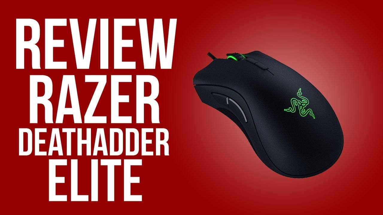 Razer Deathadder Elite Unboxing & Review - YouTube