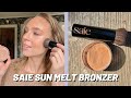 Saie Sun Melt Cream Bronzer Review