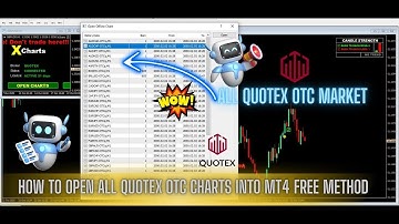 How To Open All Pocket Option + Quotex otc Charts Into Mt4 Free Method